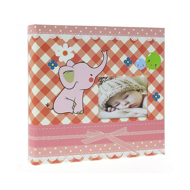 detsky fotoalbum 10x15200 baby4g s popisom ruzovy